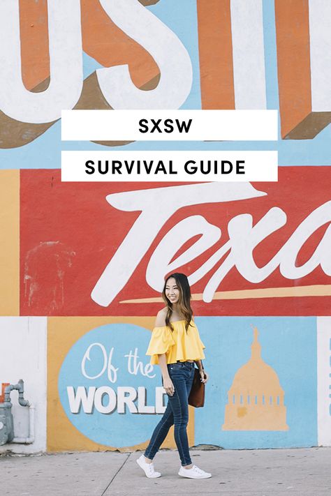 SXSW Survival Guide Sxsw Outfit, Purify Water, Camping Planning, Visit Austin, Going Off The Grid, South By Southwest, Southern States, Lower Your Cholesterol, Living Off The Land