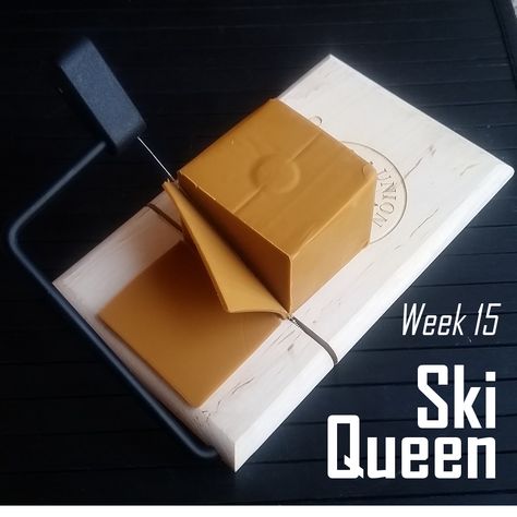 Ski Queen is a Norwegian brown cheese that is fudgy and sweet. Its brown color comes from the caramelization of the milk sugars during the cheese-making process. Brown Cheese, Cheese Making Process, 2024 Recipes, Caramel Fudge, Cheese Making, Cheese Pairings, House Rules, How To Make Cheese, Sweet Notes