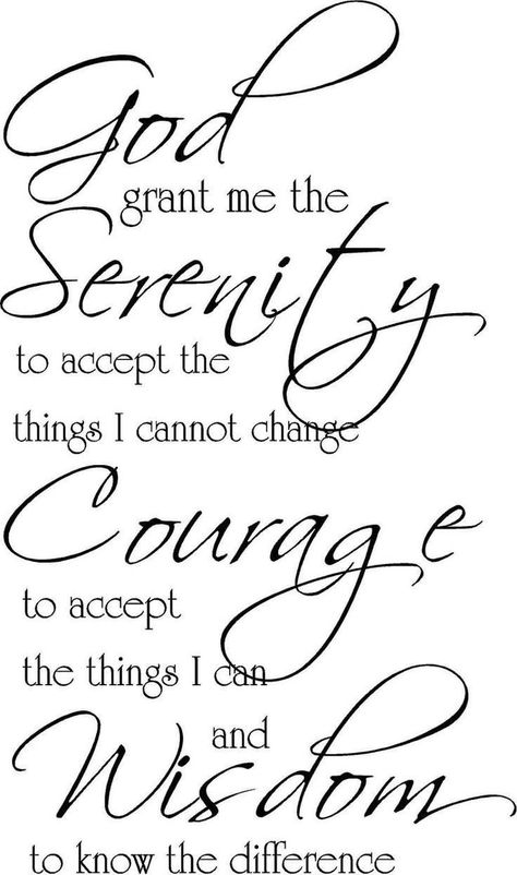 Serenity Prayer Tattoo Design, Serenity Prayer Tattoo, Serenity Tattoo, Prayer Tattoo, Sister In Christ, Walking With Jesus, Serenity Quotes, Scripture Tattoos, Paul The Apostle