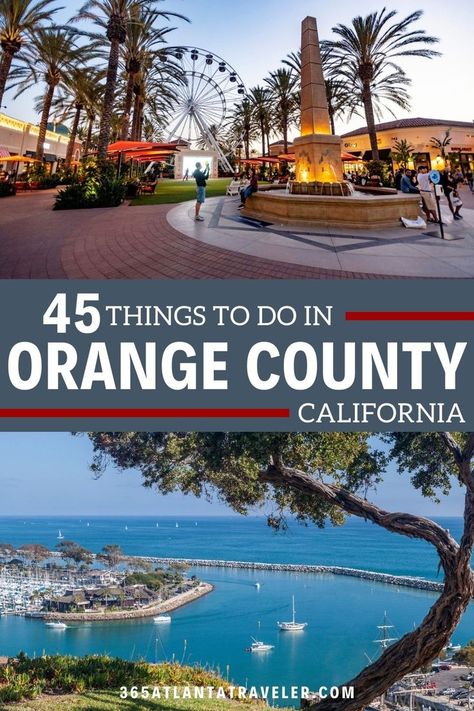 Los Angeles Travel Guide, California Attractions, West Coast Travel, California Tattoo, Scenic Nature, Beautiful California, Los Angeles Travel, Beach Santa, Orange County California