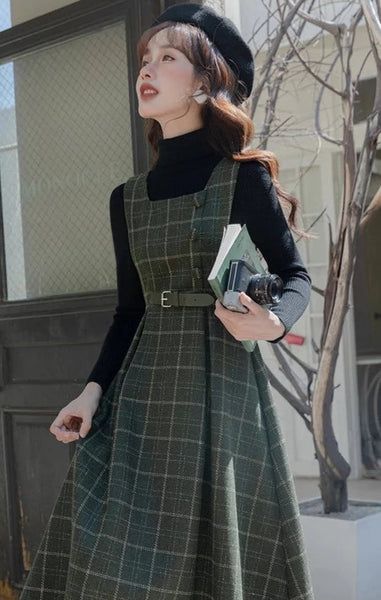 Dark Academia Dress, Academia Dress, Lecture Hall, Forest Witch, Academia Outfits, Dark Academia Fashion, Academia Fashion, Pinafore Dress, Modest Fashion Outfits