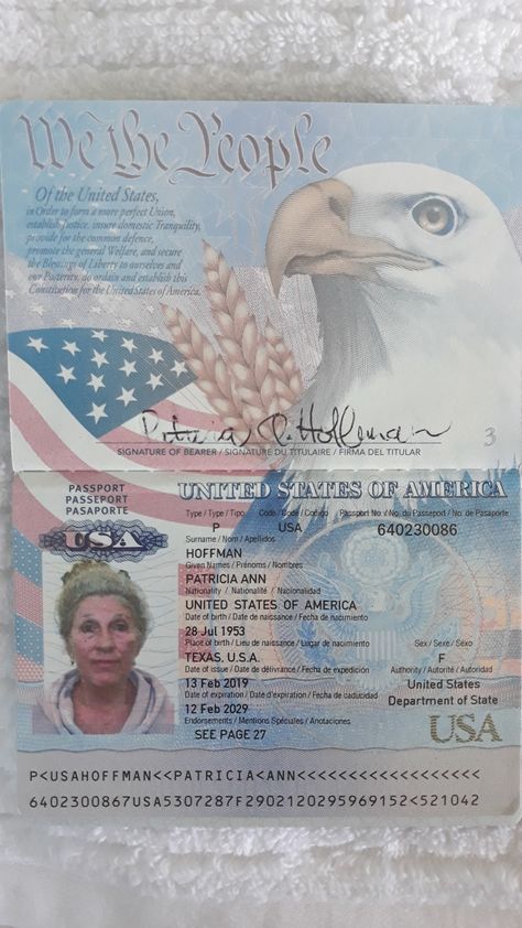 Usa Passport, United States Passport, Canadian Passport, Passport Template, Passport Services, Chris Williams, New Passport, Passport Card, David Robinson