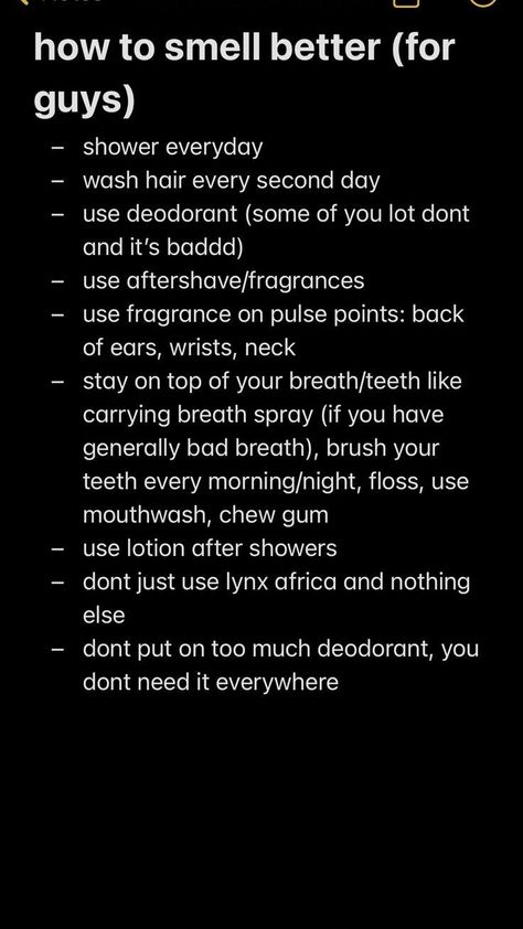 Personal Hygiene For Men, Skin Care For Guys, Men Smell Good Routine, Hygiene Tips Men, Men’s Glow Up Tips, Mens Hygiene Tips, Men Hygiene Essentials, Glow Up For Guys, Men Hygiene Tips