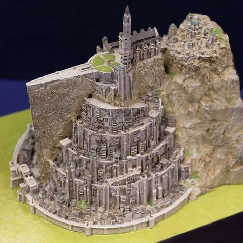 Minecraft Lord Of The Rings Builds, Minis Tirith, Fantasy Fort, Minecraft Fort, Castle Fortress, Minas Tirith, Fantasy City Map, Conan Exiles, Minecraft World