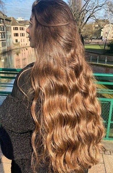 Easy Long Hairstyles, 2a Hair, Long Healthy Hair, Super Long Hair, Long Wavy Hair, Long Hair Girl, Easy Hairstyles For Long Hair, Long Hairstyles, Beautiful Long Hair