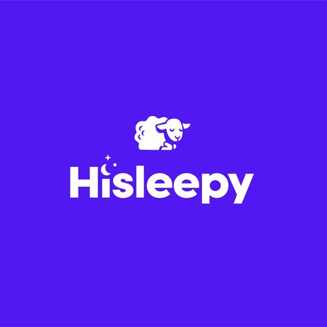 Sleep Graphic Design, Sleep Logo Design, Sleep Branding, Dream Logo Design, Sleep Icon, Sleep Logo, Sleeping Sheep, Love Logo Design, Daycare Logo