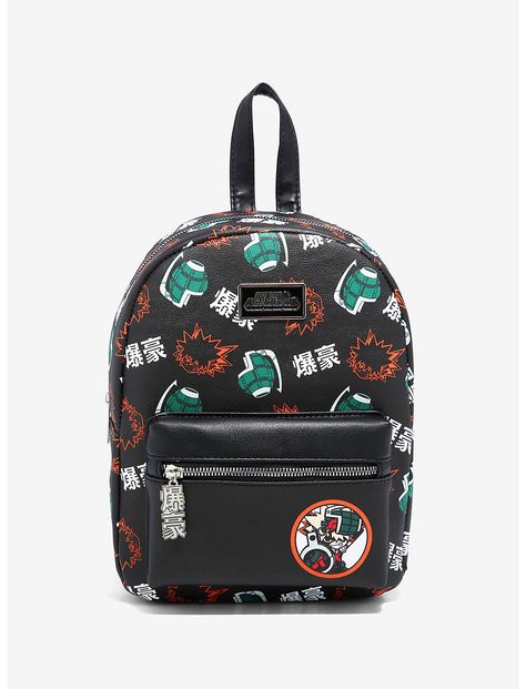 Chibi Bakugo, Hot Topic Store, Name In Japanese, Anime Bag, Japanese Names, Anime Merchandise, Backpack Brands, Got Your Back, Pocket Bag