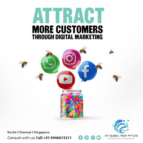 Stand out in the digital crowd! 🚀 Our tailored marketing solutions will ensure your brand not only attracts but retains customers!! Digital Marketing Agency Post, Graphic Design Portfolio Cover, Marketing Poster, Insta Post, Branding Agency, Album Design, How To Attract Customers, Advertising Poster, Marketing Solution