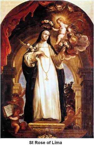 In the Earthquakes of Life, Hold onto Mary | Our Blessed Mother | ANF Articles Saint Rose Of Lima, Rose Of Lima, St Rose Of Lima, Historical Artwork, Spanish Painters, Baroque Art, The Virgin Mary, Spiritual Experience, Modern Artists