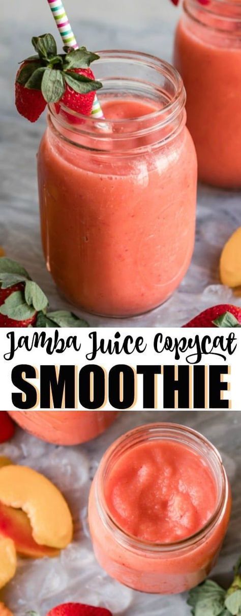 This Caribbean Passion Smoothie is a copycat of the popular Jamba Juice recipe: Fruity and delicious perfection! Make it in 1 minute with just 5 ingredients. #jambajuice #caribbeanpassionsmoothie Jamba Juice Recipes, Fruit Juice Recipes, Smoothie Fruit, Jamba Juice, Pineapple Smoothie, Juice Recipe, Juice Recipes, Mango Smoothie, Exotic Food