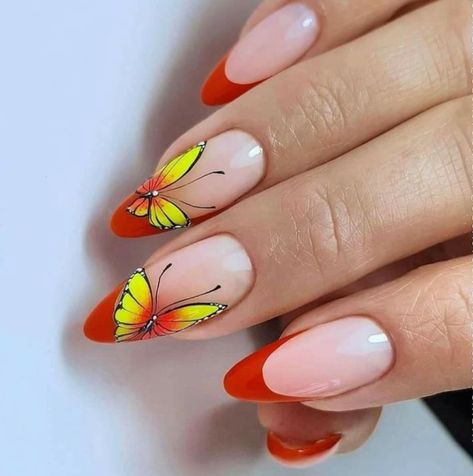 Leopard Nail Designs, French Tip Gel Nails, Cheetah Nail Designs, Yellow Nail Art, Yellow Nails Design, Sunflower Nails, Minx Nails, Nail Art Designs Summer, French Nail Designs