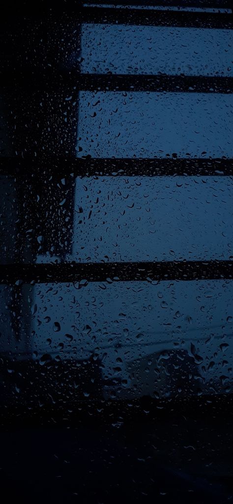 Dark Rain Background, Rain Dark Wallpaper, Rain Aesthetic Landscape, Window Rain Wallpaper, Rain View From Window, Rain On Glass Window, Rainy Window Wallpaper, Rain On Window Aesthetic, Dark Rain Aesthetic Wallpaper