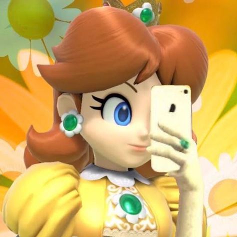 Daisy Icon, Princess Daisy, Mario, Daisy