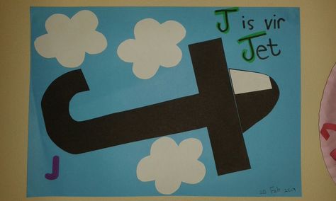 J is for Jet J Craft For Preschoolers, J Is For Jet Craft Preschool, J Projects For Preschoolers, J Craft Preschool, Jet Crafts For Preschoolers, J Crafts For Toddlers, J Is For Craft, Letter J Crafts For Toddlers, J Is For