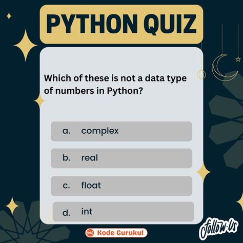 Python Quiz, Python, Float