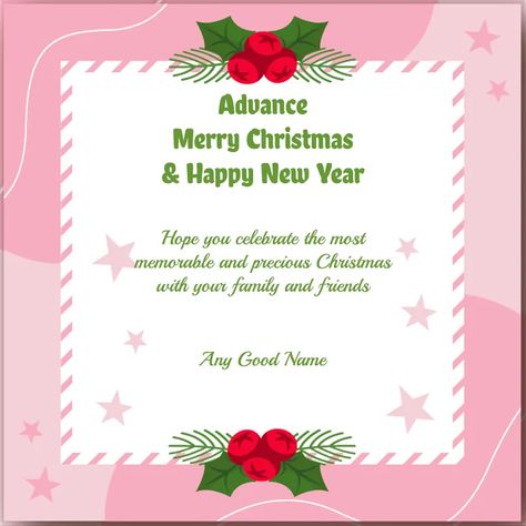 Advance Christmas & New Year Wishes Quotes New Year Wishes Quotes, Merry Christmas Wishes, Wish Quotes, Wishes Quotes, New Year Wishes, Merry Christmas Card, Morning Pictures, Guitar Design, Merry Christmas And Happy New Year