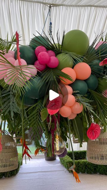 Centerpieces Balloons, Intimate Dinner Party, Intimate Dinner, Can We Talk, Tropical Party, West Midlands, Event Styling, Balloon Decorations, What You Can Do