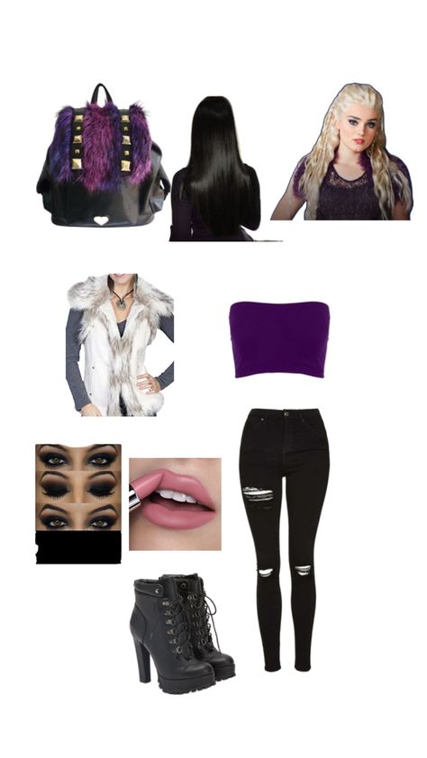 Zombies 2 Werewolf Inspired Outfits, Zombies 2 Werewolf Outfit, Werewolf Inspired Outfits, Zombies 2 Werewolf, Descendants Oc, Zombie Clothes, Straight Eyebrows, Disney Zombies, Werewolf Aesthetic