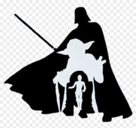 Star Wars Svg, Starwars Svg, Starwars Silhouette Art, Darth Vader Silhouette, Star Wars Silhouette, Star Wars Stencil, Disney Silhouette Art, Design Jersey, Yoda Images