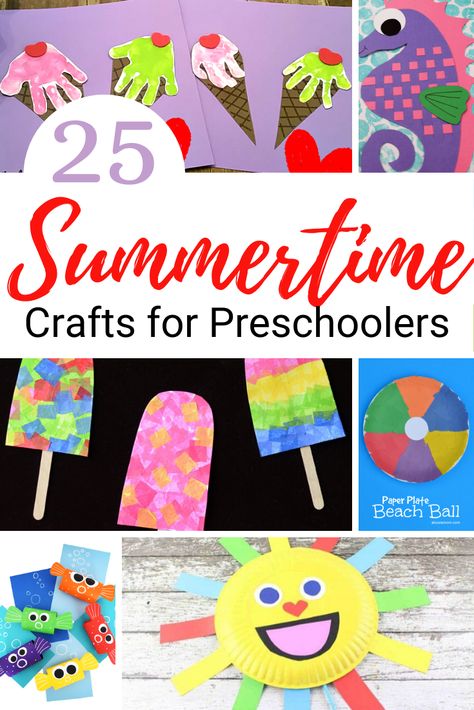 As the temperatures rise, you may need to find some indoor things for your preschoolers to do. Try one or more of these summer themed crafts! Summertime Activities For Toddlers, Summer Time Activities For Preschoolers, Month Of May Crafts For Preschool, Summer Projects For Preschool, Summer Craft Activities For Preschoolers, Summer Craft Ideas For Toddlers, Summer Crafts Preschoolers, Summer Time Activities For Toddlers, Summer Activities For Kids Daycare