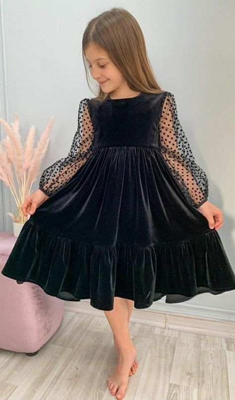 Velvet Baby Frocks, Girls Velvet Dress Kids Fashion, Velvet Dress Designs For Kids, Velvet Frock For Kids, Velvet Dress For Kids Girl, Velvet Kids Dress, Velvet Dress For Kids, Velvet Dress For Baby Girl, Children Frocks Designs