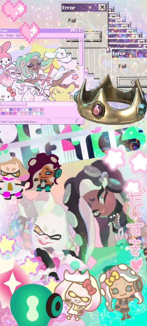 Pink Splatoon Wallpaper, Off The Hook Splatoon Wallpaper, Pearl And Marina Wallpaper, Splatoon Marina Wallpaper, Splatoon Lockscreen, Splatoon Aesthetic Wallpaper, Marie Splatoon Wallpaper, Marina Splatoon Wallpaper, Splatoon Wallpaper Aesthetic