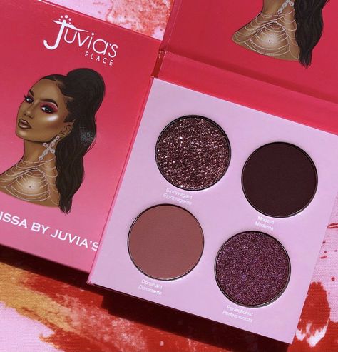 Juvia Makeup, Wine Palette, Juvia's Place, High Pigment Eyeshadow, Best Eyeshadow Palette, Juvias Place, Eyeshadow Collection, Makeup News, Cake Face