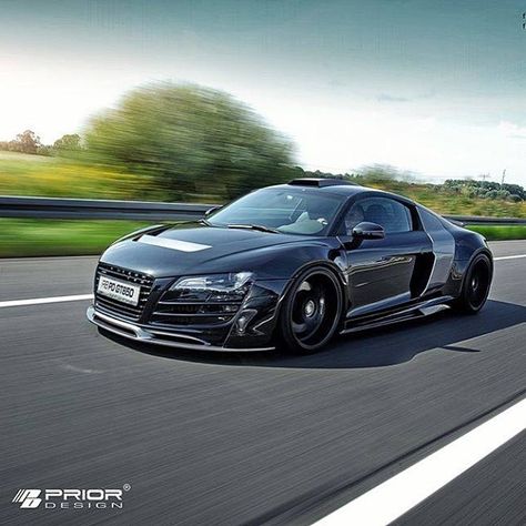 Audi R8 Prior Design ! #Padgram Audi R8 2013, Audi R8 Blue, Audi R8 2008, Audi R8 Convertible, Audi R8 V10, Audi Rs, Super Luxury Cars, Audi Cars, German Cars