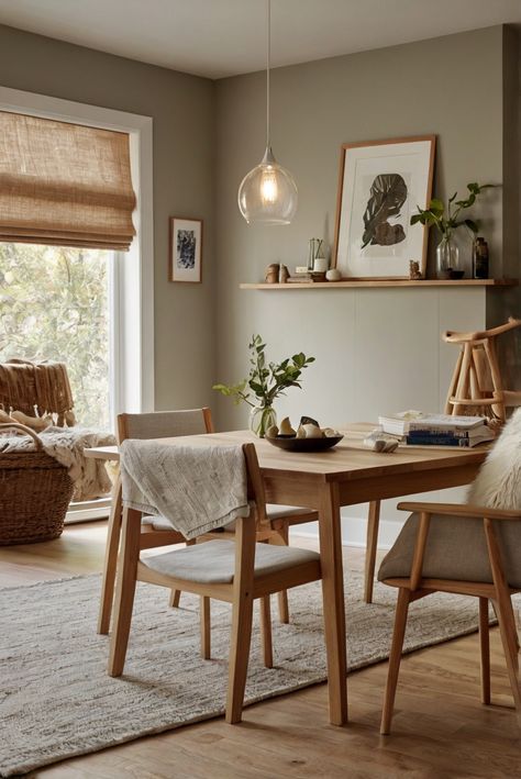 Discover how Sherwin Williams Passive paint creates a serene Scandinavian sanctuary. Simplify your space with calming tones and peaceful vibes. #ad     #Colortrend #wallpaint2024  #color2024  #DIYpainting  ##DIYhomedecor  #Fixhome Sanctuary Sherwin Williams, Scandinavian Paint Colors, Alder Wood Kitchen Cabinets, Scandinavian Color Palette, Neutral Gray Paint, Serene Aesthetic, Kitchen Color Trends, Solid Wood Kitchen Cabinets, Red Cabinets