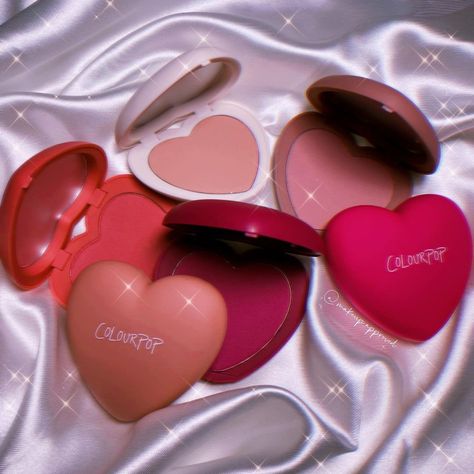 Heart Blush, Colourpop Cosmetics, Jeffree Star, Summer Makeup, Makeup Essentials, Girls Makeup, Cute Makeup, Luxury Beauty, Our World