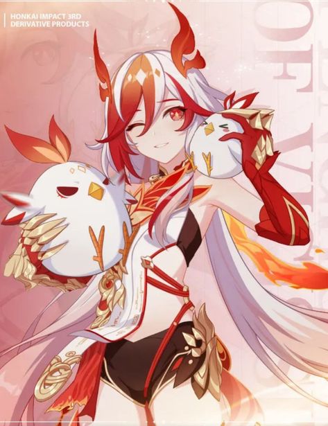 Honkai Impact 3rd, Honkai Impact, Anime Character, Twitter, Anime, Red