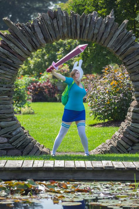 Fionna The Human Cosplay, Fionna The Human, Adventure Time Cosplay, Glitter Lucky, Cosplay Inspo, Halloween Outfit, Cosplay Ideas, Best Cosplay, Cosplay Outfits