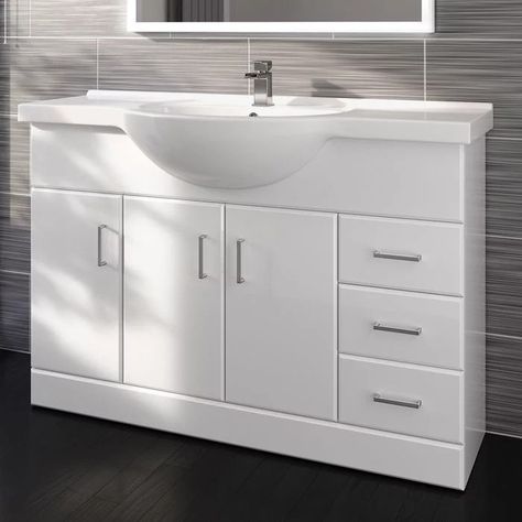 Ensuite Shower Room Ideas, Sink Cabinet Bathroom, Bathroom Drawer Storage, Bathroom Storage Units, Ensuite Shower Room, Bathroom Furniture Storage, Bathroom Drawers, Cabinet Bathroom, Basin Unit