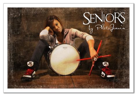 Drum senior pictures. Senior picture ideas for drummers. #drumseniorpictures #musicseniorpictureideas #seniorsbyphotojeania Music Poses, Band Senior Pictures, Band Poses, Boy Senior Portraits, Senior Pictures Music, Senior Photography Inspiration, School Pics, Drum Band, Senior Boy Poses