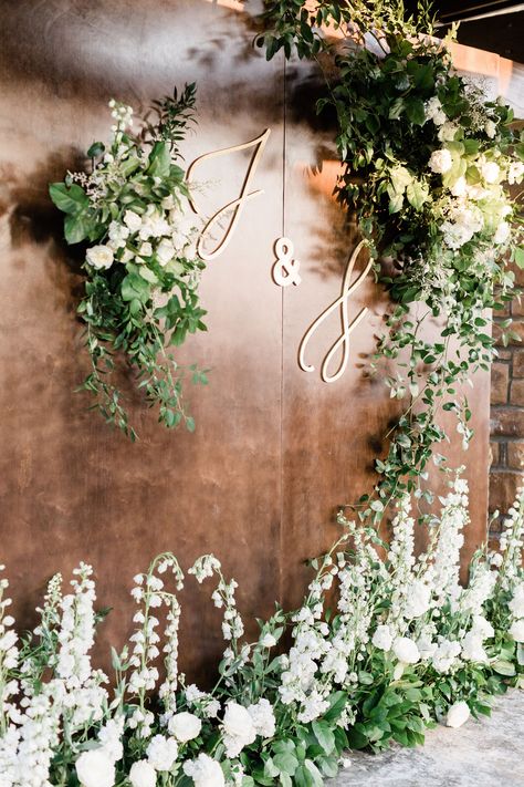 Wedding Initials Decor, Wedding Draping Backdrop, Wedding Backdrop Reception, Wedding Photo Backdrop, Artificial Vertical Garden, Pnina Tornai Wedding Dress, Photobooth Backdrop, Photo Booth Backdrop Wedding, Wedding Reception Backdrop