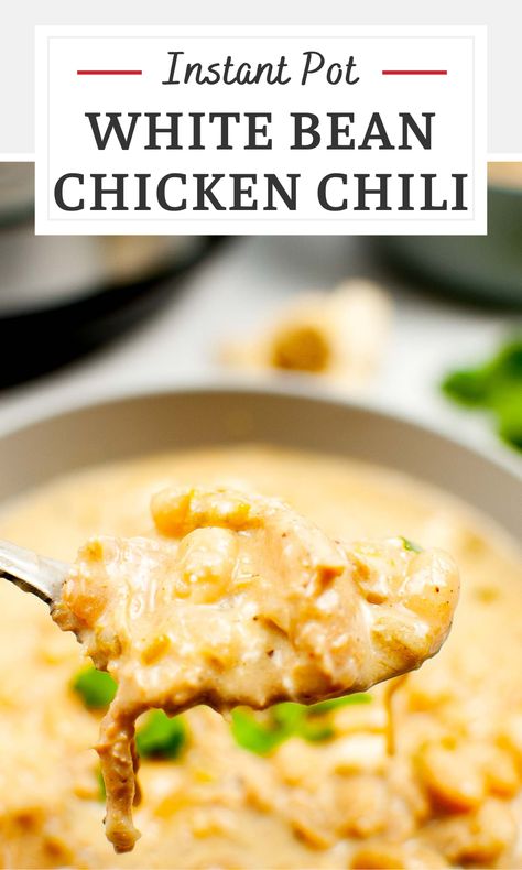 Ruby Tuesday White Chicken Chili, Easy White Bean Chicken Chili, Ground Chicken Chili, White Chicken Chilli, Uncooked Chicken, White Bean Chicken Chili Recipe, Instant Pot White Chicken Chili, White Chili Recipe, Chilli Chicken Recipe