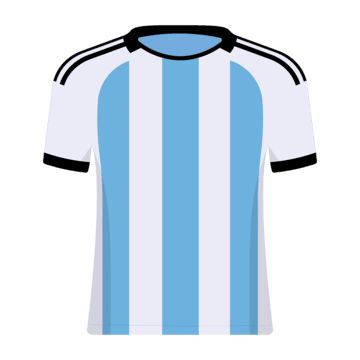 Argentina Jersey 2022, T Shirt Jersey Design, Argentina Football Jersey, Jersey Design Football, Argentina Football Players, Messi Tshirt, Argentina Png, Jersey Illustration, Argentina Jersey