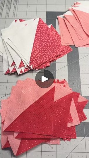 35K views · 547 reactions | Here’s how I make 8 half square triangles at once. There are tons of charts on Pinterest that will tell you what size fabric squares to use based on the finished size HST you want.Remember the finished size is the size it is after it’s all sewn together. So your HST should be 1/2” larger than what you want the finished size to be.I love making 8 at a time, you can really get them made quickly! There are other methods too, which one should I show next 2 at a time or 4?? You tell me & be sure to save this for your next HST project!#hst #sewingtipsandtricks #sewinghacks #quiltingtipsandtricks #quilting #sewing #learntosew #sewingproject #learntoquilt | The little Green Bean | The little Green Bean · Original audio Beginner Quilting, Quilting Math, Quilting Software, Quilting Videos, Quilting Notions, Quilt Square Patterns, Quilt Square, Childrens Quilts, Quilting Room