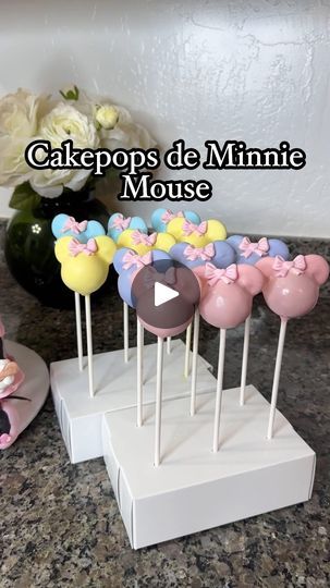 2.9K views · 247 reactions | Minnie Mouse cakepops tutorial fácil #cakepops #pastel #pasteleria | Karina Llanes | berrylicioussweets · Original audio Minnie Mouse Cakepops, Cake Decor, Cakepops, Cake Pops, Decor Diy, Birthday Ideas, Minnie Mouse, Cake Decorating, Diy Decor