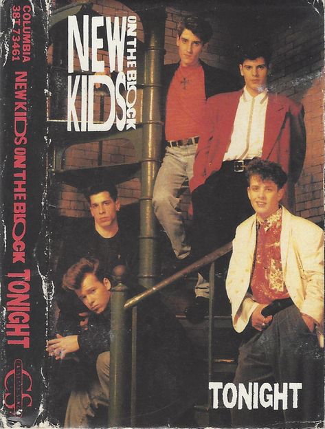 New Kids On The Block-Tonight 1990 Nkotb 80s, 2000s Posters, Keith Sweat, Danny Wood, Jonathan Knight, 90’s Outfits, Joey Mcintyre, Brian Littrell, Kevin Richardson