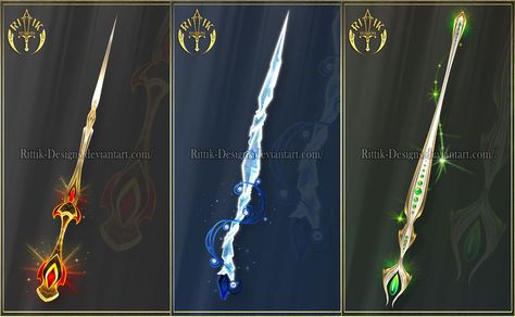 Wand adopts 8 (CLOSED) by Rittik-Designs on @DeviantArt Rittik Designs, Anime Swords, Piskel Art, Anime Accessories, My Gallery, Magic Art, 판타지 아트, Beautiful Drawings, Fantasy Jewelry