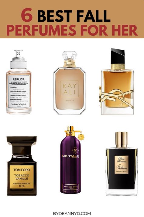 perfume Best Fall Perfumes, Fall Perfume, Fragrance Men, Perfume Hacks, Ysl Libre, Best Perfumes, Fragrances Perfume Woman, Fall Fragrance, Perfume Collection Fragrance