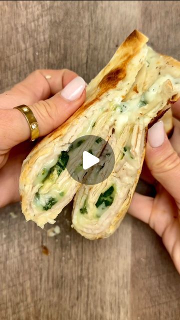 Sara Stewart, MS, CNS on Instagram: "the two-minute toasted tortilla wrap I can’t stop making 🫶🏻😍 I mean look at that crunch!!! it’s basically like a hot pocket sandwich except way healthier and completely customizable to what you have on hand. here’s what you need:

— 8” flour tortilla of gf flour tortilla or choice (I’ve also tested this with low carb flour tortillas and they work!)
— a creamy spread or sauce (see notes below)
— deli turkey 
— shredded cheese (I used mozzarella)
— chopped spinach (yay nutrients)

sauce: the sauce is KEY and even though you *could* skip it, you really shouldn’t skip it. I made a ranch mayo by mixing trader joe’s ranch seasoning with light mayo, but you could also use pesto mayo or any creamy sauce or dip.

hope you love!! ❤️

EASY TOASTED TORTILLA WRAP Tortilla Toaster Pocket, Tortilla In Toaster, Low Carb Flour Tortillas, Toasted Tortilla, Sara Stewart, Sara Haven, Pesto Mayo, Tortilla Wrap, Gf Flour