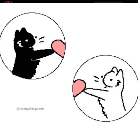 Cute Matching Pfp Couples Cat And Dog, Kitsune Matching Pfp, Matching Pfp Mushroom, Gaming Matching Pfp Couple, Matching Pfp Circle, Cat Icon Matching, Matching Pfp Les Couple, Subtle Matching Pfp, Matching Animal Pfp