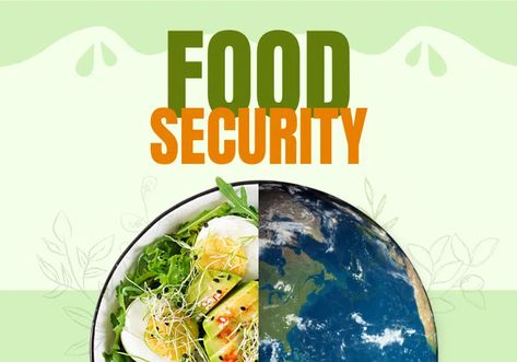 Food for all: Understanding Food Security in Urban and Rural Communities | ZipGrow Inc. Security Website, What Is Food, Health Notes, Global Food Security, Food Education, Gmo Foods, Food Handling, Brick In The Wall, Health Food Store