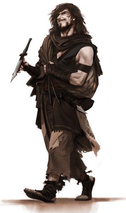 D D Rogue, Dark Sun, Heroic Fantasy, Human Male, Dungeons And Dragons Characters, Dnd Art, Arte Fantasy, Fantasy Rpg, Arte Horror