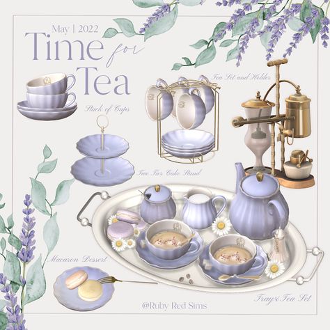 Sims 4 Cas Mods, Sims Packs, Afternoon Tea Set, Sims 4 Bedroom, Sims 4 Download, The Sims 4 Packs, Sims 4 Expansions, Tumblr Sims 4, Free Sims