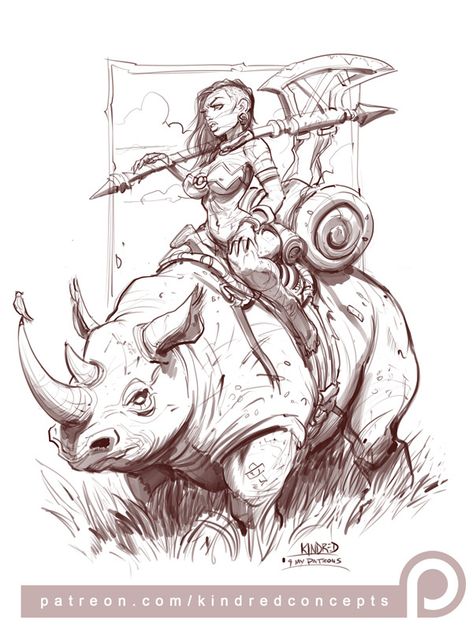 Shasta Rhino by JomaroKindred More Characters here. Rhino Art, Rhinos, Fantasy Artwork, Art Drawings Sketches, Character Drawing, Drawing Inspiration, Drawing Sketches, Art Sketches, Animal Art