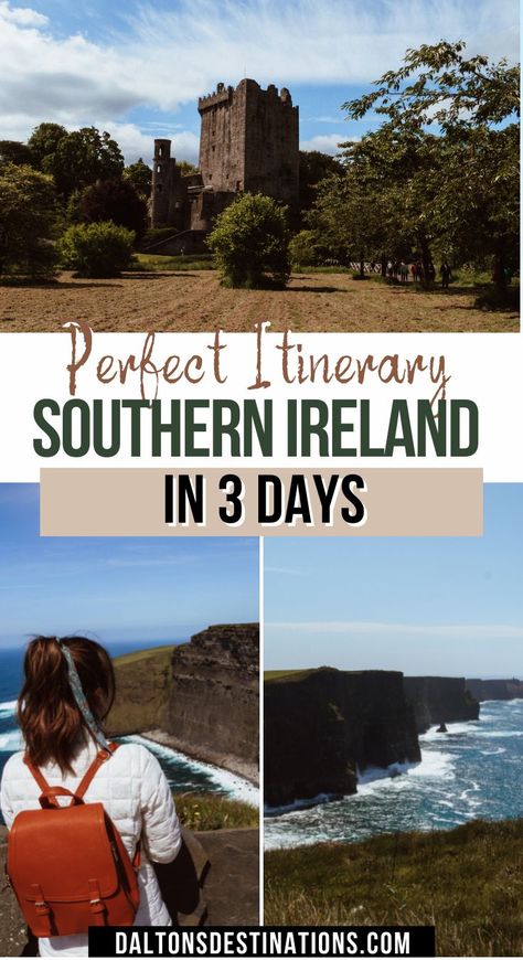 Ireland Road Trip Itinerary, European Itineraries, Ireland Road Trip, Ireland Itinerary, Ireland Tours, Southern Ireland, Ireland Travel Guide, Road Trip Europe, Europe Trip Itinerary