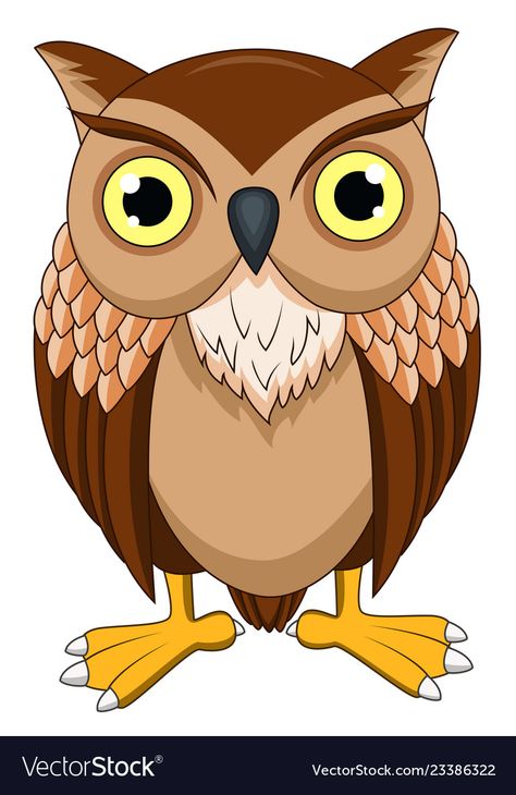 Cute Owl Cartoon, Owl Images, Drawing Lessons For Kids, Owl Illustration, Cartoon Birds, Owl Cartoon, Owls Drawing, Film Disney, Owl Pictures